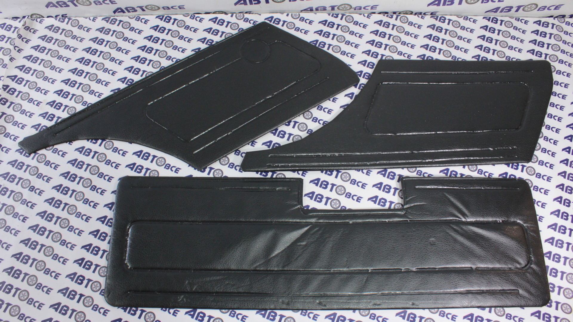 Обивка багажника ВАЗ-2104 (3 части) кожзам на картоне
